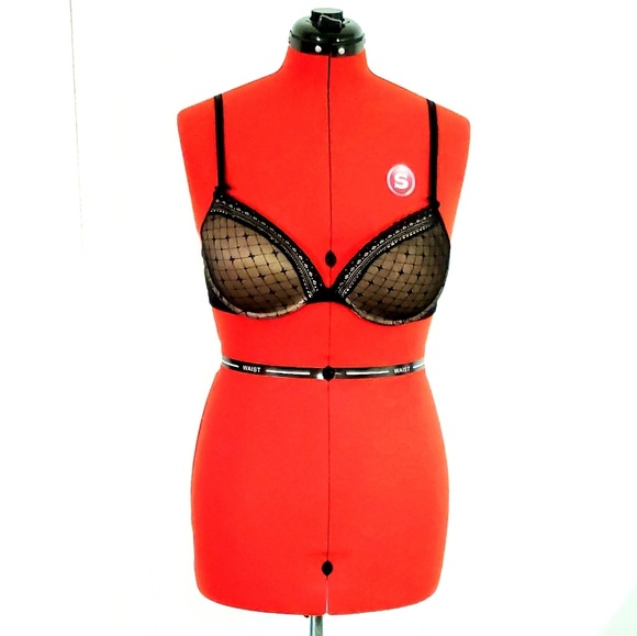 MH Lace Plus Push Up Underwire Bra Set - 38C - Picture 2 of 8